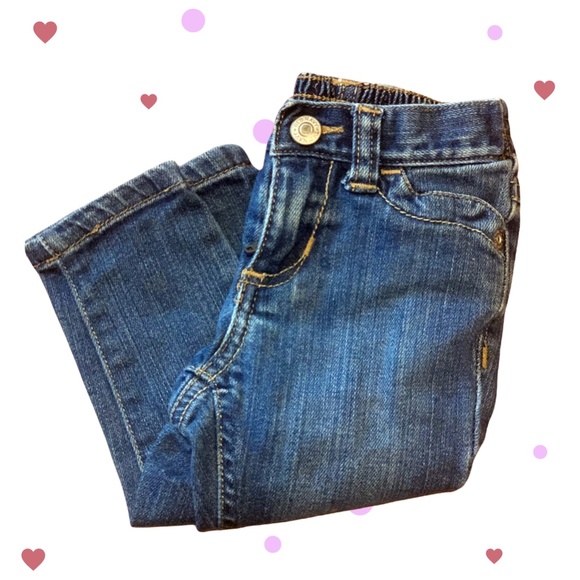 Old Navy Girls Toddler 18-24 Month Denim Skinny Jeans - Picture 3 of 8